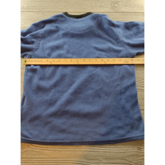 Mountain Hardwear womens Fleece pullover Sz 6 Blue Fleece sweater - Picture 9 of 10